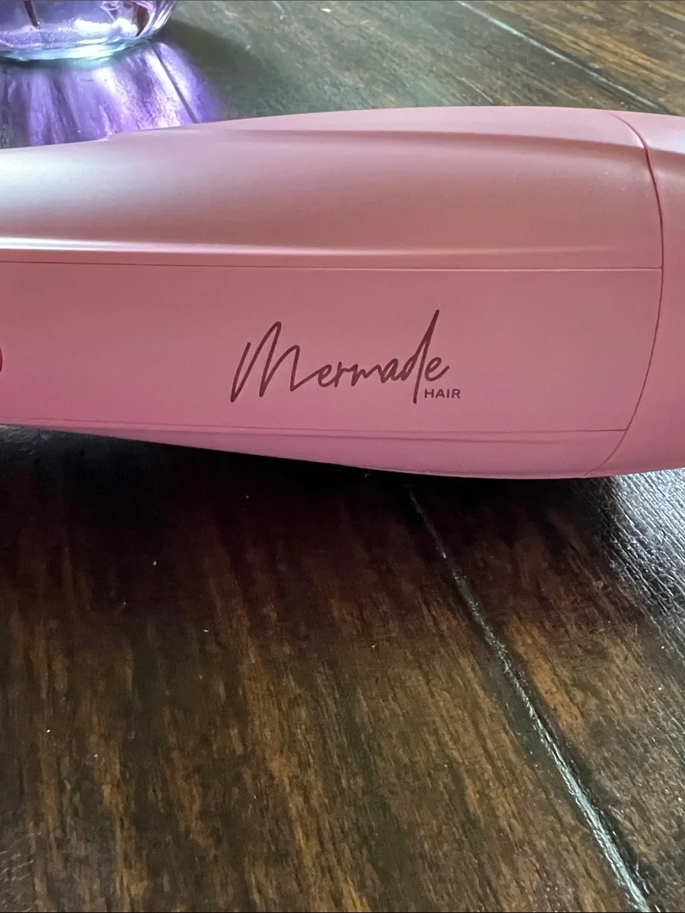 Pink Hot Air Curling Brush — Smooth, Easy Styling Mermade Hair air curler new